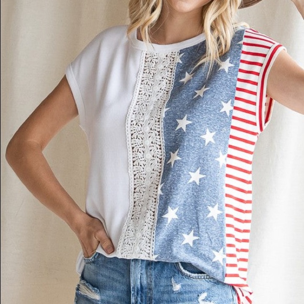 American flag top